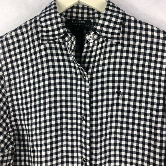 [RL] Checkered Button Down - Picture 2 of 3
